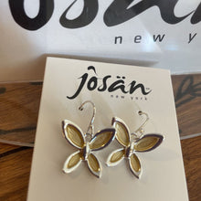 Load image into Gallery viewer, Josan SSW Gold Butterfly Earrings
