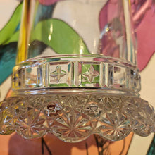 Load image into Gallery viewer, Vintage Heavy Glass Crystal Scalloped Bottom Pitcher
