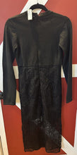 Load image into Gallery viewer, Funky Sweater &amp; Lace Black Dress Size S
