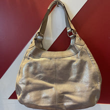Load image into Gallery viewer, Coach Lynn Soho Metallic Silver Hobo Shoulder Bag
