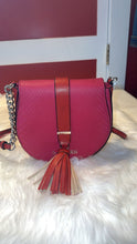 Load image into Gallery viewer, G by Guess Two Tone Crossbody Bag w/ Tassel
