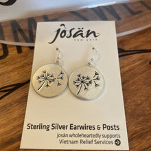 Load image into Gallery viewer, Josan SSW Stamped Floret Earrings
