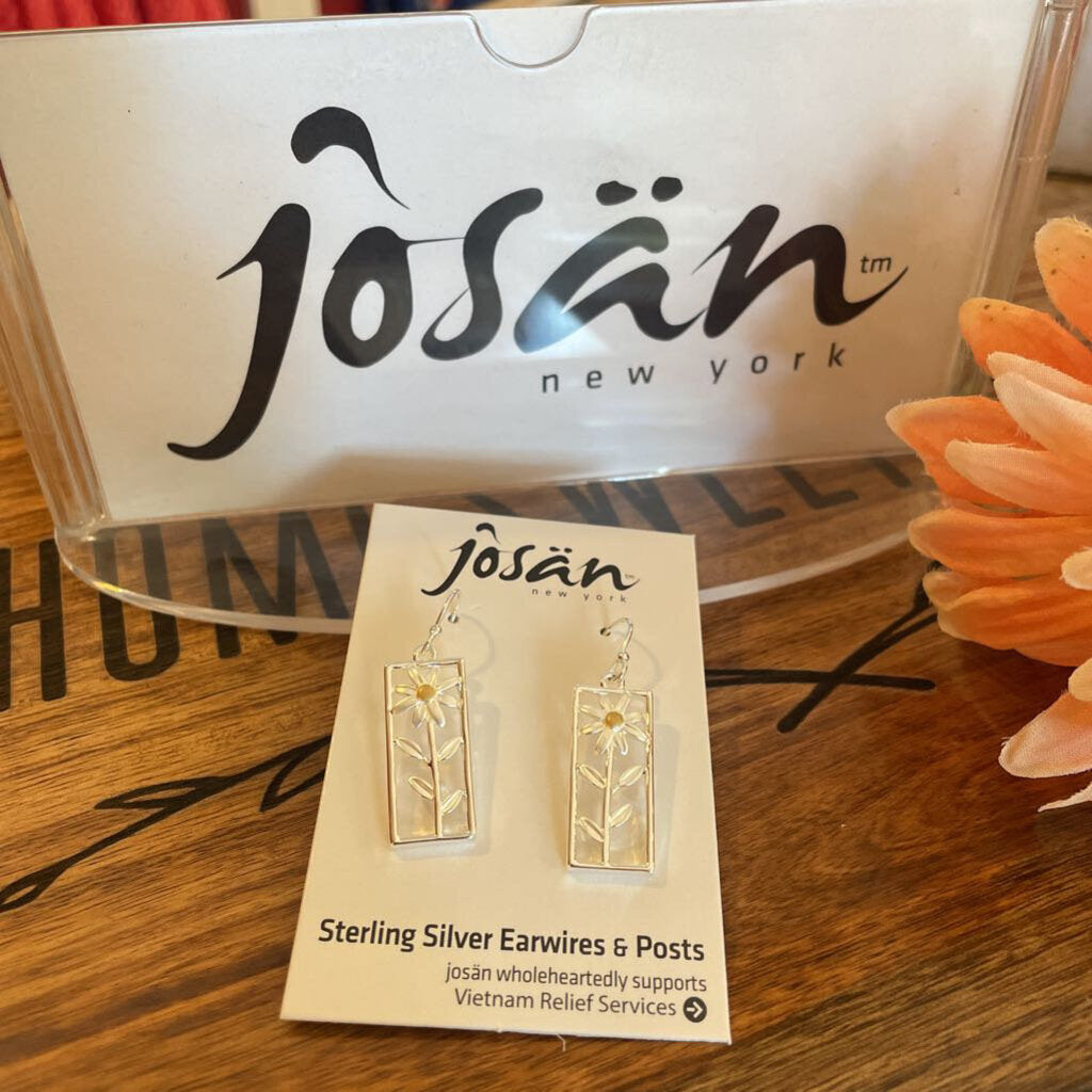 Josan SSW Two Tone Daisy Earrings