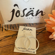 Load image into Gallery viewer, Josan SSW Chain Hoop Earrings
