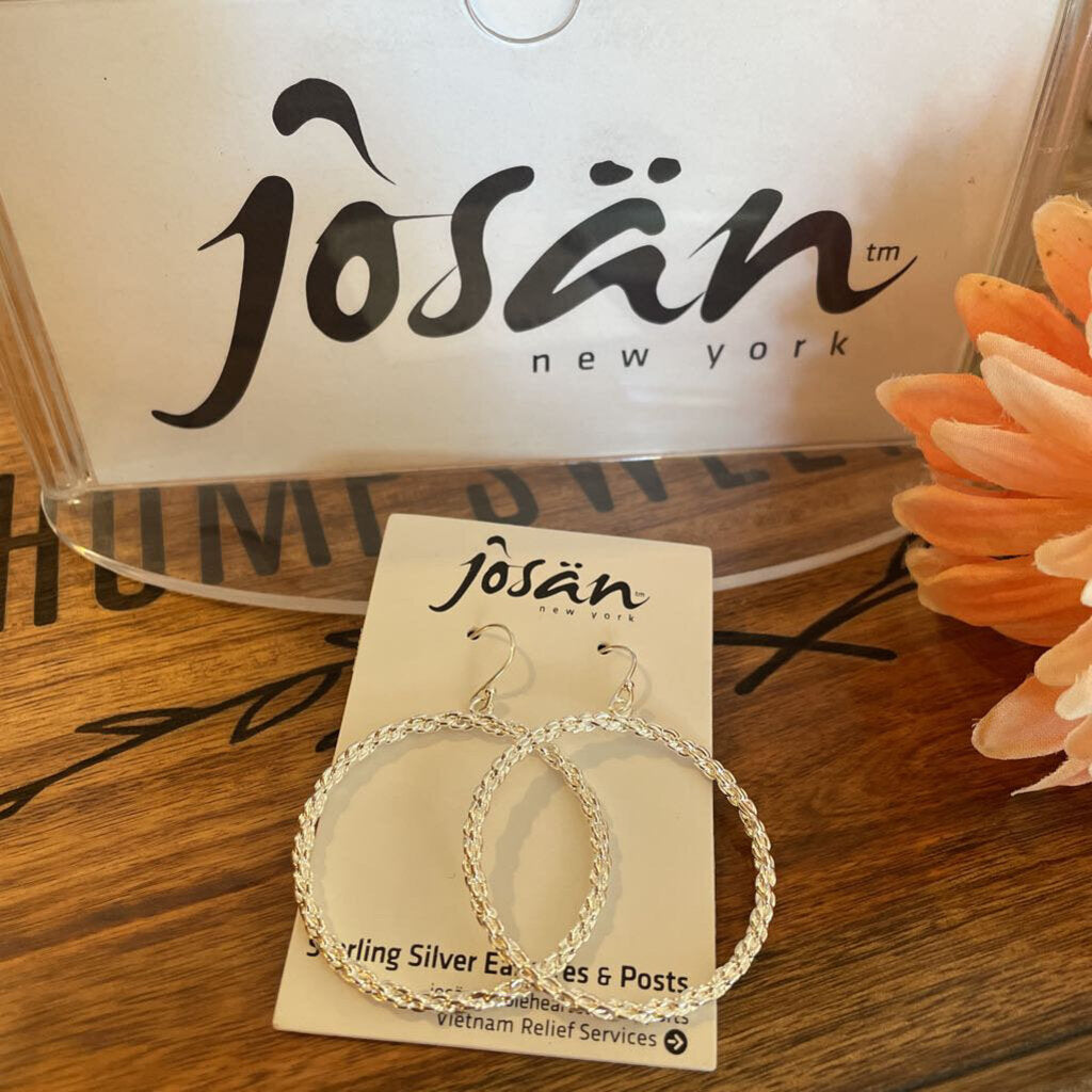 Josan SSW Chain Hoop Earrings