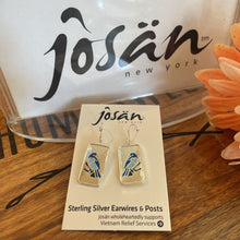 Load image into Gallery viewer, Josan SSW Scrub Jay Earrings
