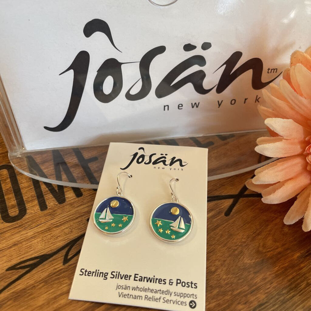 Josan SSW Starfish & Sailboat Earrings