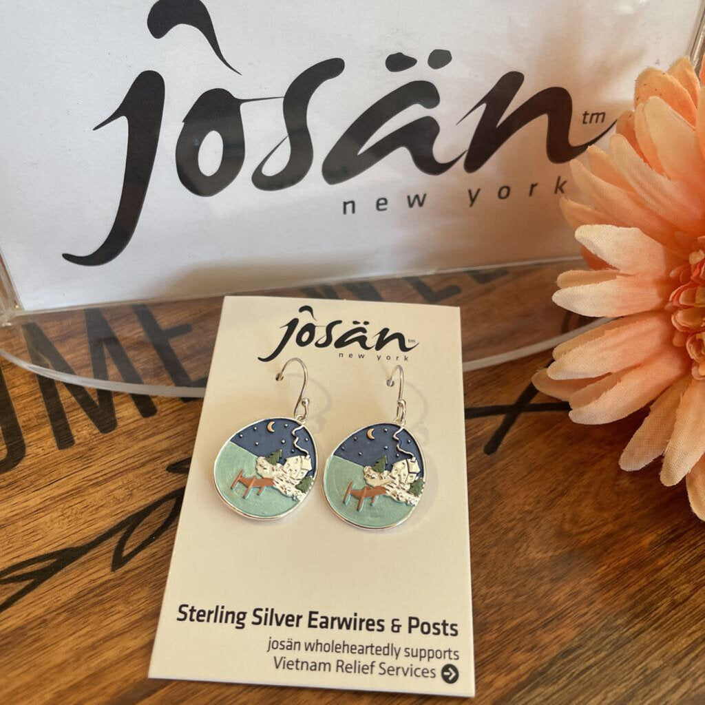 Josan SSW Lake House & Dock Earrings