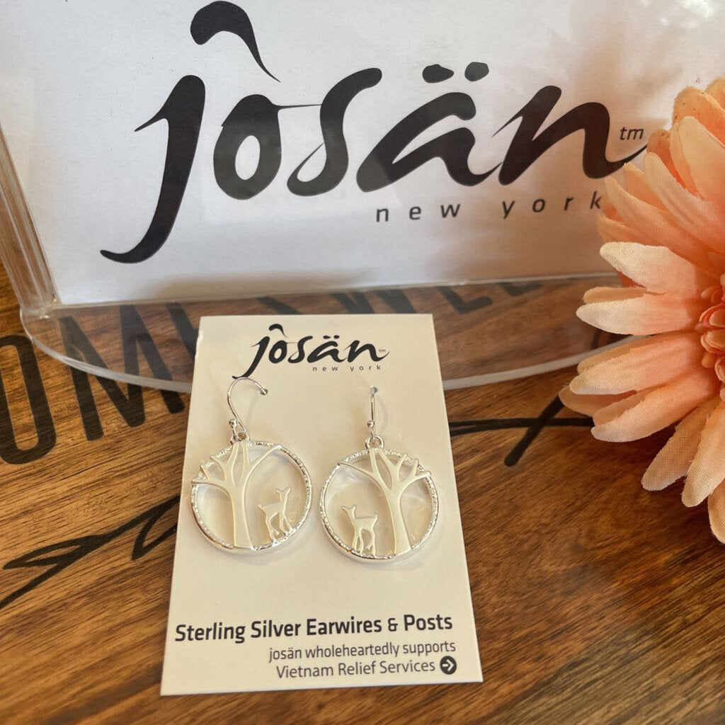 Josan SSW Fawn & Tree Earrings