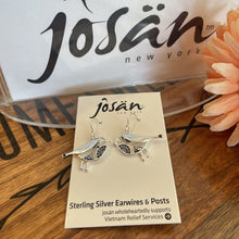 Load image into Gallery viewer, Josan SSW Bird Earrings
