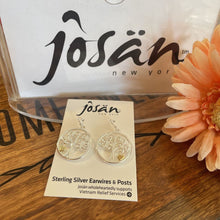 Load image into Gallery viewer, Josan SSW Swirl Tree w/ Golden Heart Earrings
