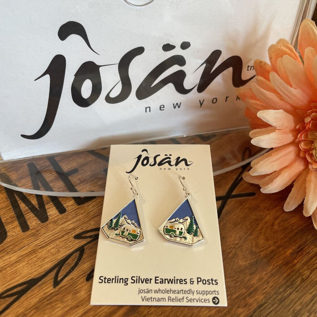 Josan SSW Green Camper & MT Earrings