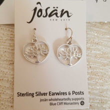 Load image into Gallery viewer, SSWTree in Heart Earring

