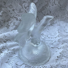 Load image into Gallery viewer, Fenton Frosted Glass Butterfly Ring Holder
