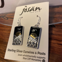 Load image into Gallery viewer, Josan SSW Bird Moon Tree Mountains Earrings
