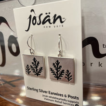 Load image into Gallery viewer, Josan SSW Square Flora Earrings
