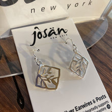 Load image into Gallery viewer, Josan Branch in Square Earrings
