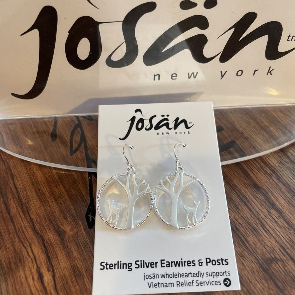 Josan SSW Fawn & Tree Earrings