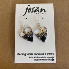 Load image into Gallery viewer, Josan SSW Moon/Stars/Clouds/Mts Earrings
