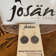 Load image into Gallery viewer, Josan SSW Textured Star Earrings
