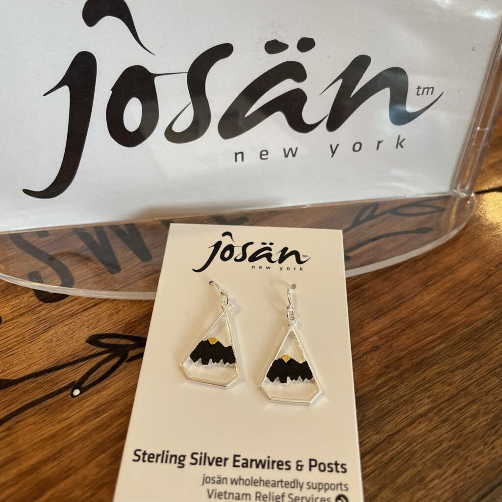Josan SSW Sunrise Over Mountains Earrings