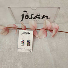 Load image into Gallery viewer, Josan SSW Red Calla Lily Flower Earrings
