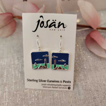 Load image into Gallery viewer, Josan SSW Lighthouse &amp; Sailboat Earrings
