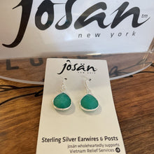 Load image into Gallery viewer, Josan SSW Aventurine Earrings
