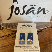 Load image into Gallery viewer, Josan SSW Moon Over Sailboat Mt Earrings
