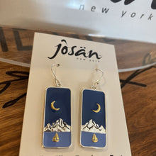 Load image into Gallery viewer, Josan SSW Moon Over Sailboat Mt Earrings
