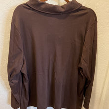 Load image into Gallery viewer, Split V Neck Knit Top Size 2X
