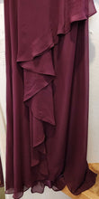 Load image into Gallery viewer, NWT Lacy Off the Shoulder Layered Evening Gown Size 6 Benefits Gails Tails Animal Rescue
