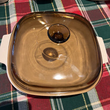 Load image into Gallery viewer, Vintage Corning Ware Symphony Casserole Dish w/ Amber Lid A 10 B 2.5 Liter
