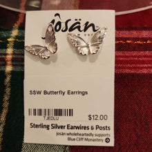 Load image into Gallery viewer, SSW Butterfly Earrings
